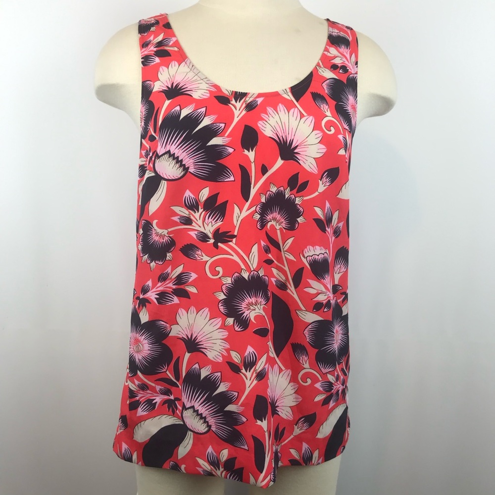 J.Crew Factory Twist Back Tank Top Blouse